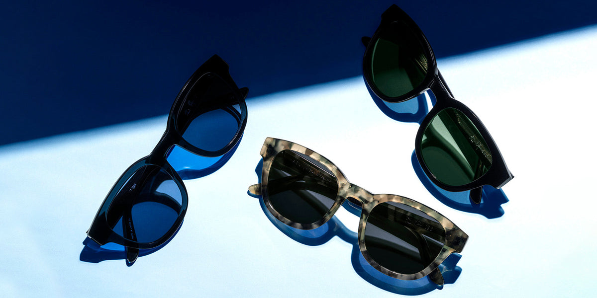 Masunaga® KOUKI 096 SG MSNG KOUKI 096 SG S38 ASG GRN GRY 51 Sunglasses