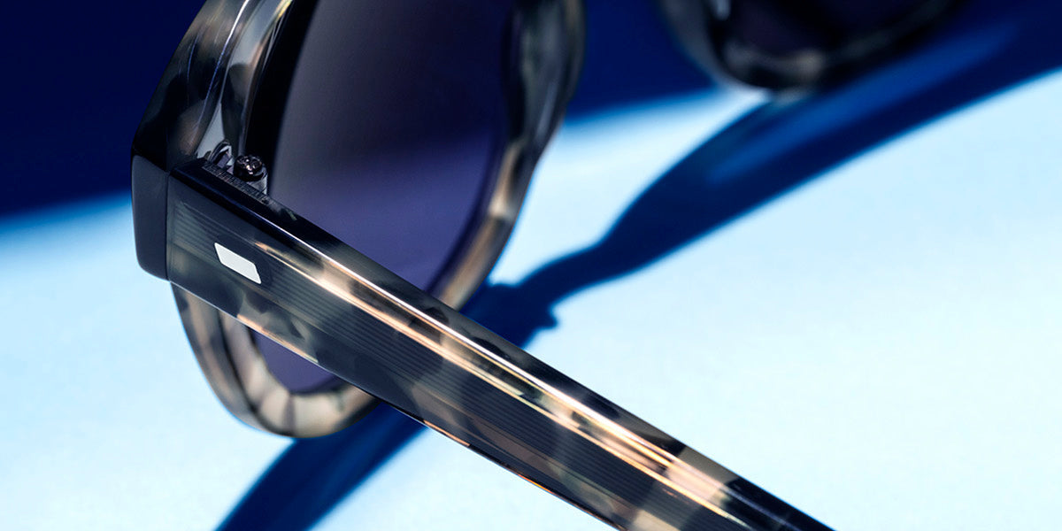 Masunaga® KOUKI 096 SG MSNG KOUKI 096 SG S38 ASG GRN GRY 51 Sunglasses