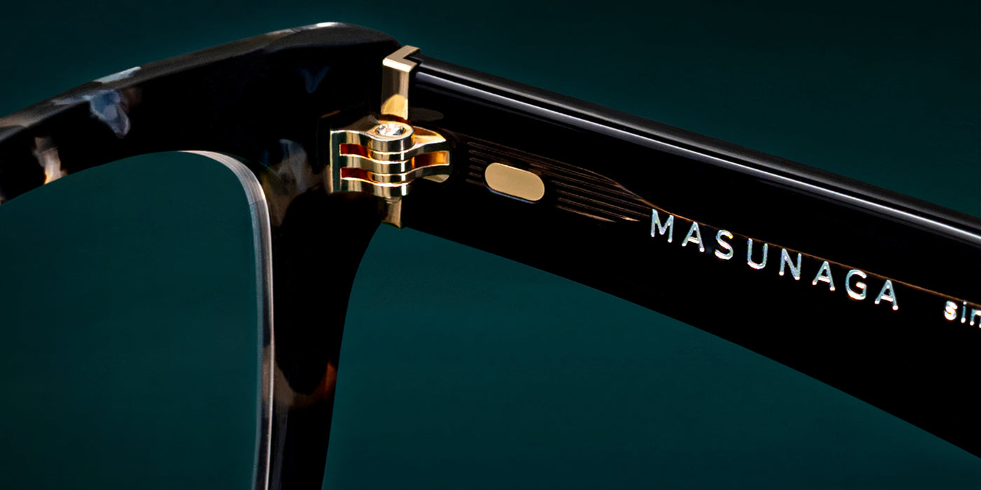 Masunaga® KOUKI 107 MSNG KOUKI 107 39 BK TORTOISE 51 Eyeglasses