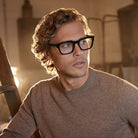Masunaga® KOUKI 100 MSNG KOUKI ONE HUNDRED 69 BK MATT 52 Eyeglasses