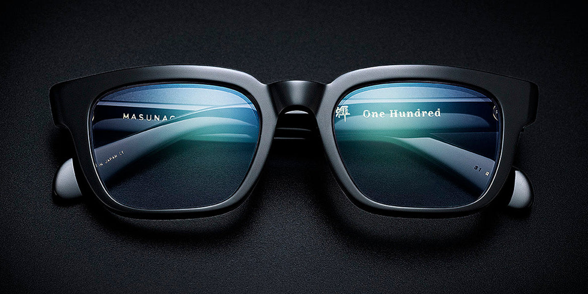 Masunaga® KOUKI 100 MSNG KOUKI ONE HUNDRED 69 BK MATT 52 Eyeglasses