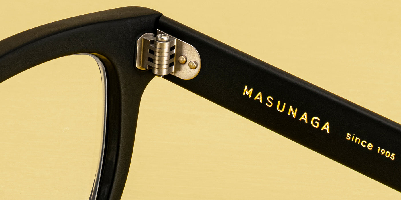 Masunaga® KOUKI 100 MSNG KOUKI ONE HUNDRED 69 BK MATT 52 Eyeglasses