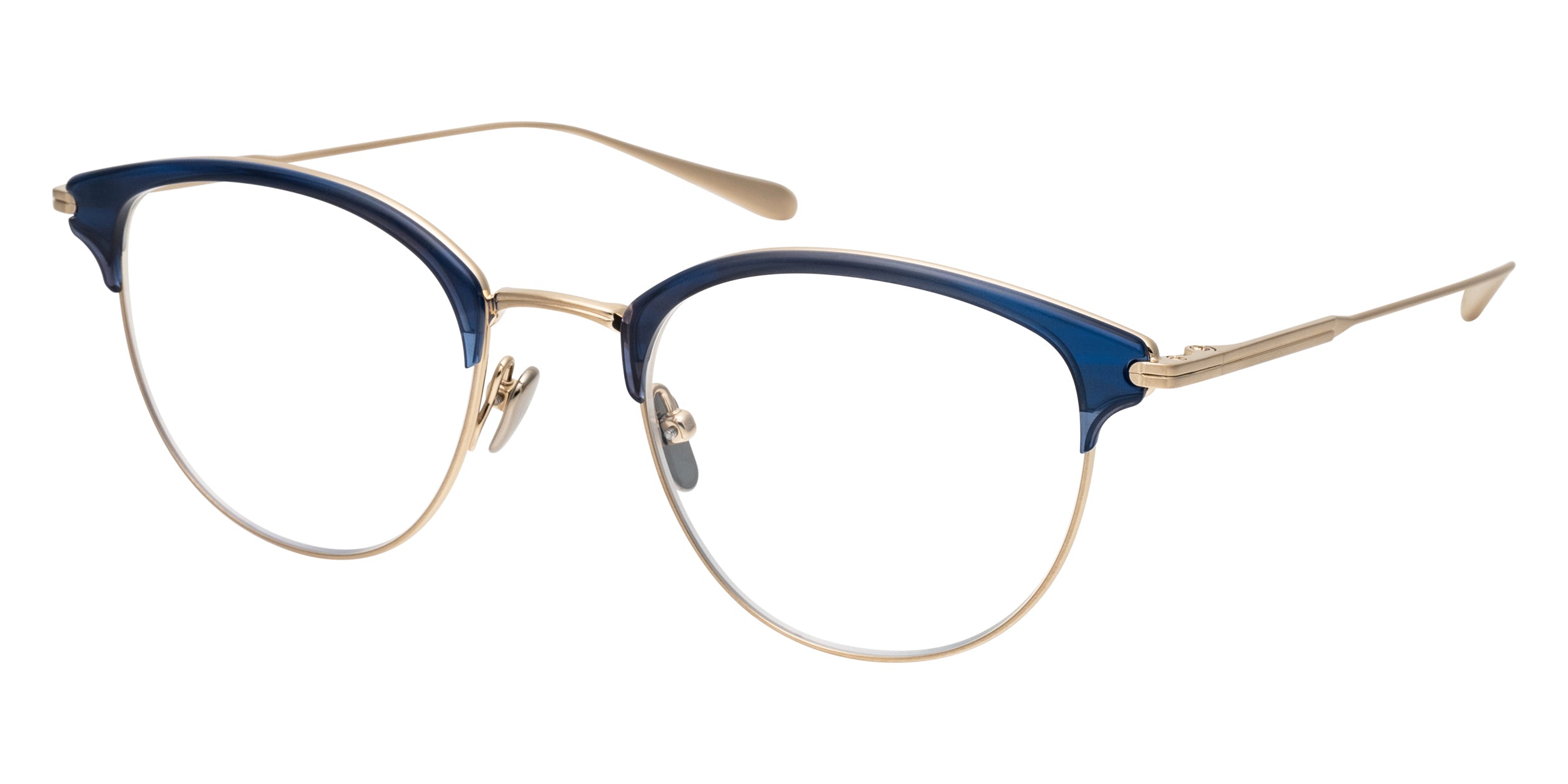 Masunaga® LAUREN MSNG LAUREN 25 NAVY 49 Eyeglasses