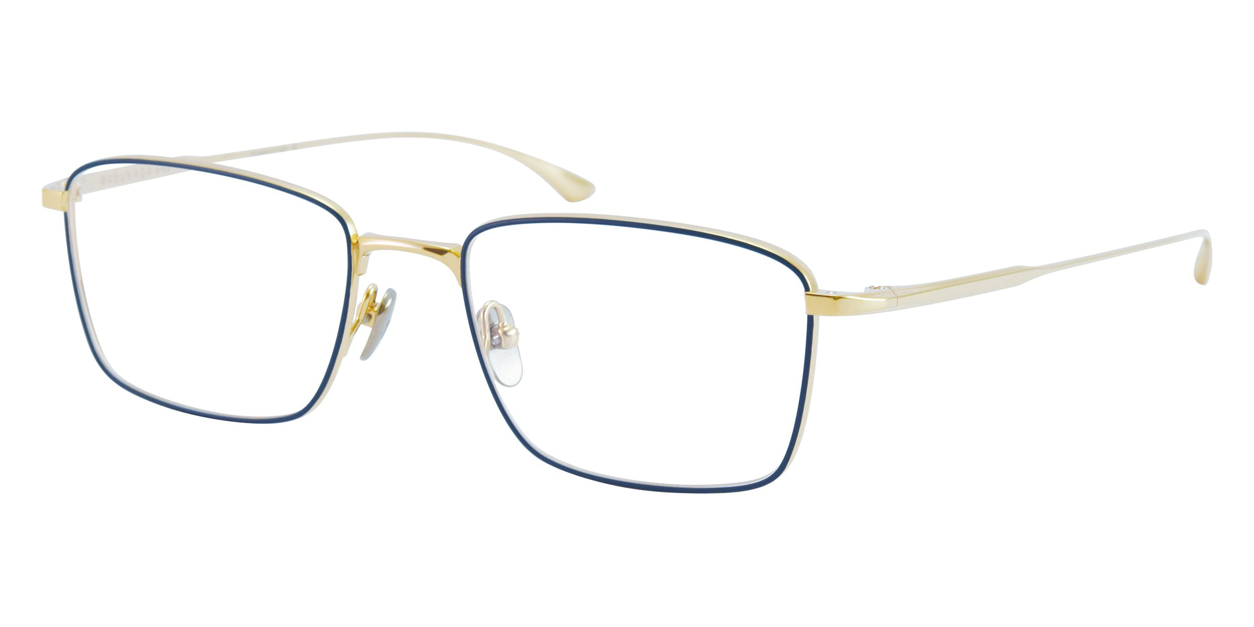 Masunaga® LEX MSNG LEX 11 GOLD NAVY 51 Eyeglasses