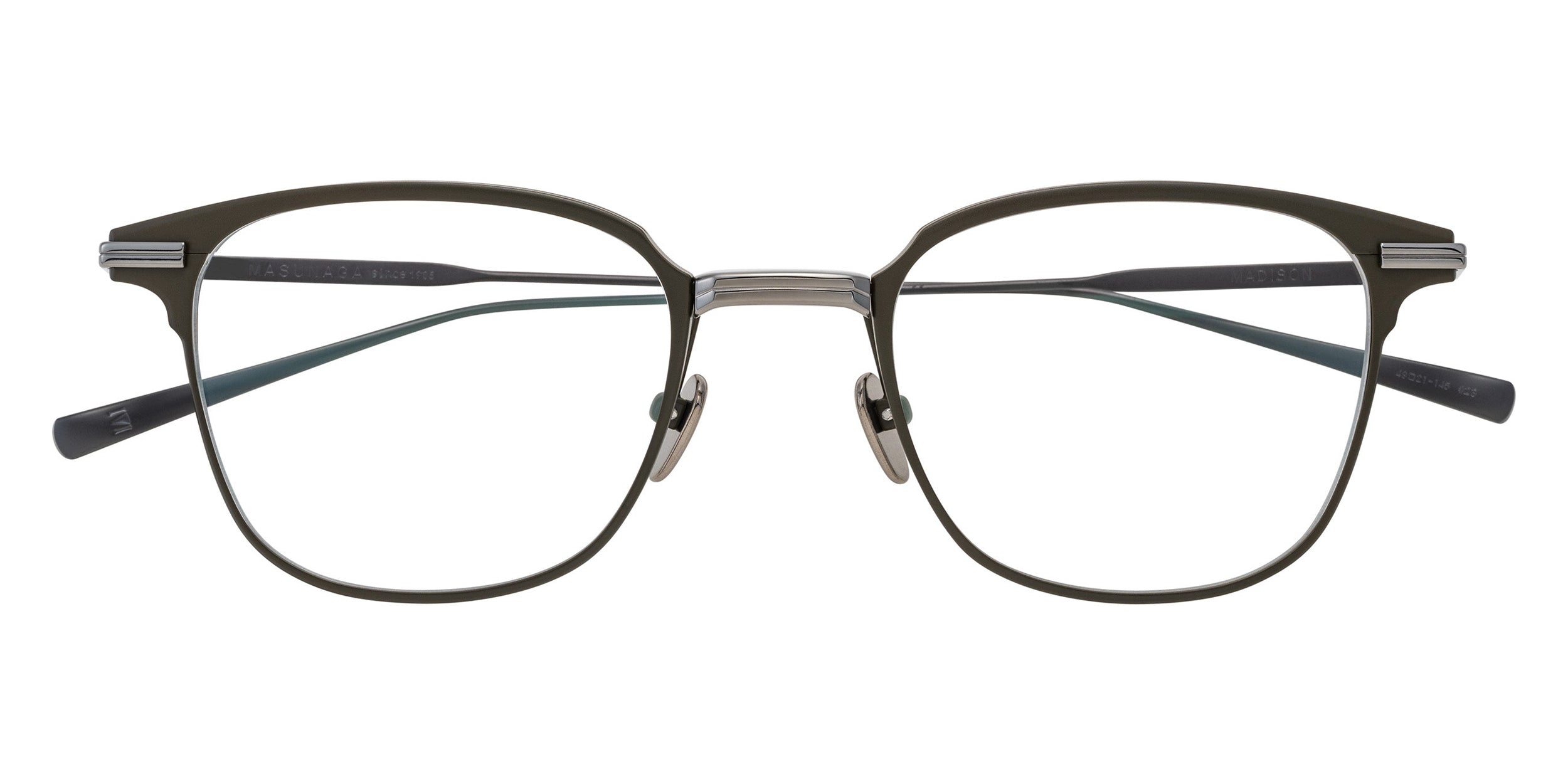Masunaga® MADISON MSNG MADISON 23 BROWN BLACK 49 Eyeglasses