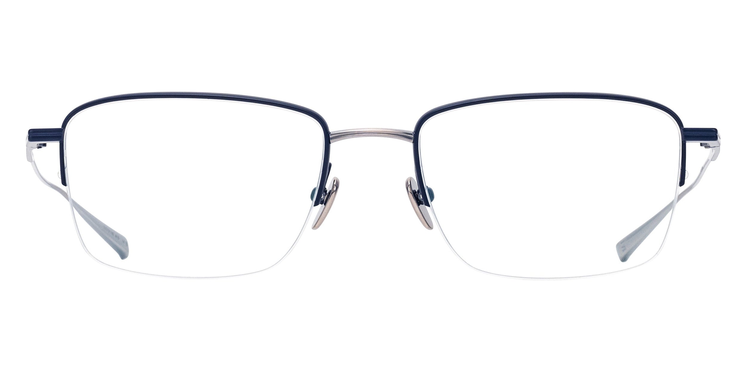 Masunaga® MIES II MSNG MIES II 15 DBL SILVER 53 Eyeglasses