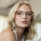 Masunaga® ODETTE MSNG ODETTE 23 BR GP 50 Eyeglasses