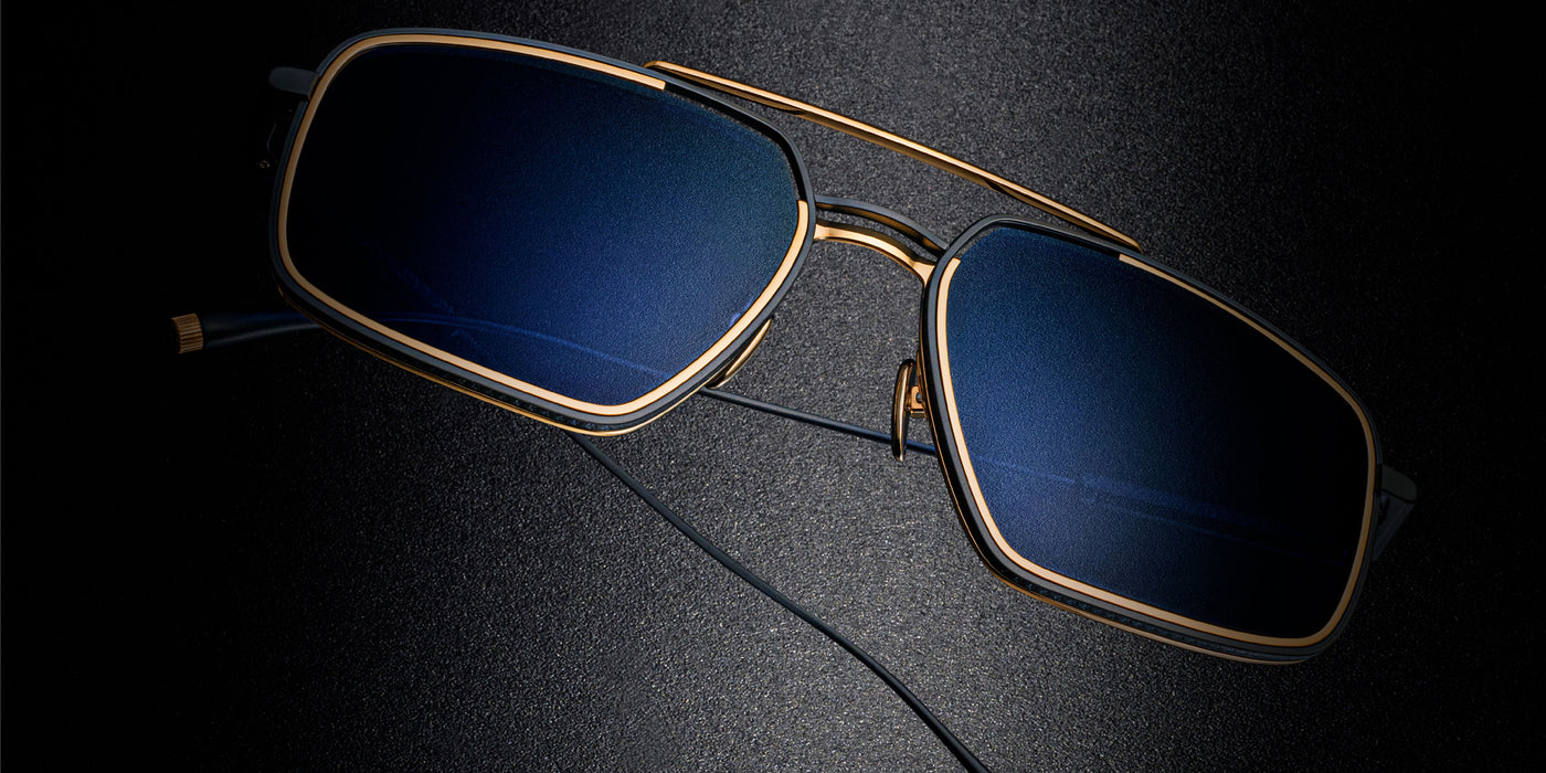 Masunaga® TOBI MSNG TOBI S19 BK GP 55 Sunglasses