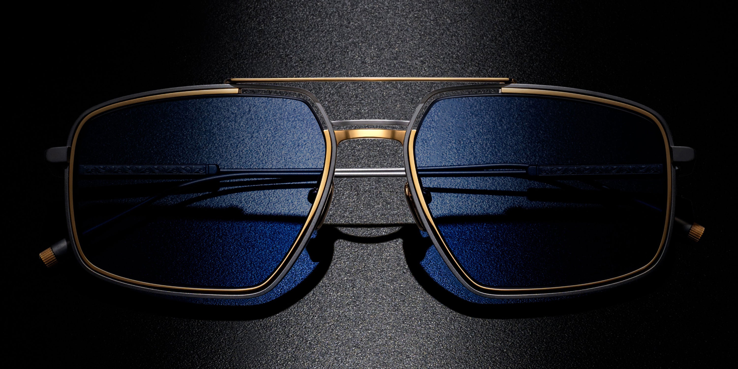 Masunaga® TOBI MSNG TOBI S19 BK GP 55 Sunglasses