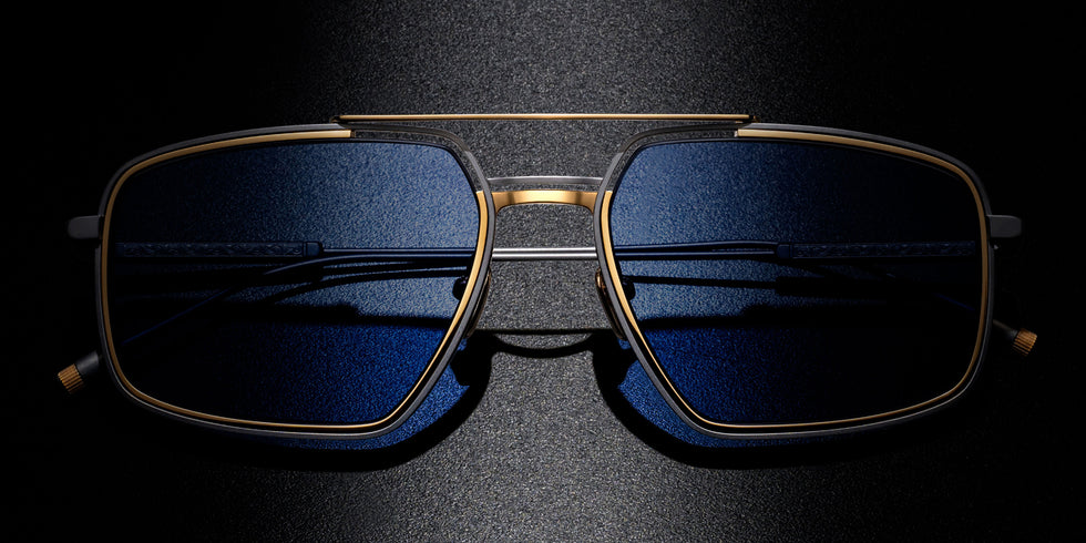 Masunaga® TOBI MSNG TOBI S19 BK GP 55 Sunglasses