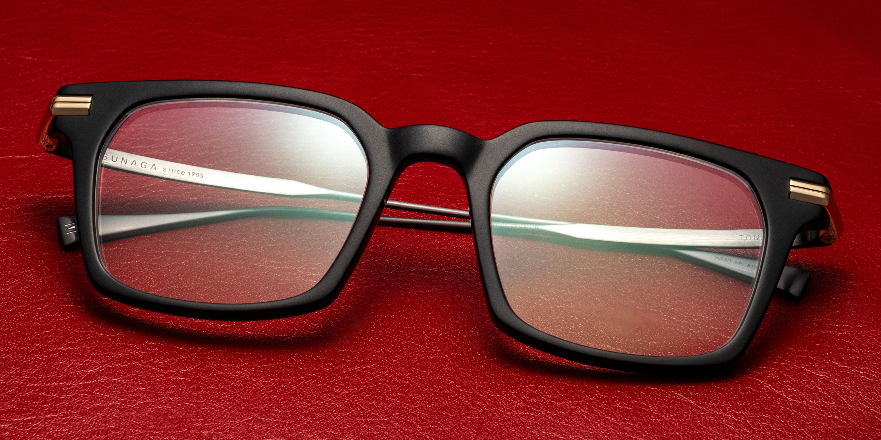 Masunaga® TONA MSNG TONA 19 BLACK 50 Eyeglasses