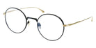 Masunaga® WRIGHT MSNG WRIGHT 39 BLACK GOLD 49 Eyeglasses