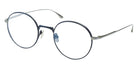 Masunaga® WRIGHT MSNG WRIGHT 45 NAVY SILVER 49 Eyeglasses