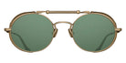 Matsuda® 2809H-V2 MTD 2809H-V2 Antique Gold/Bottle Green 52 Sunglasses - Antique Gold/Bottle Green/G-15