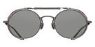 Matsuda® 2809H-V2 MTD 2809H-V2 Brushed Ruthenium-Bordeaux 52 Sunglasses - Brushed Ruthenium-Bordeaux/Grey