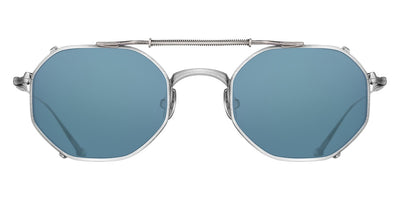 Matsuda® CL3086 CLIP MTD CL3086 AntSlvr-Bl Gr 46 - Antique Silver / Blue Grey Sunglasses