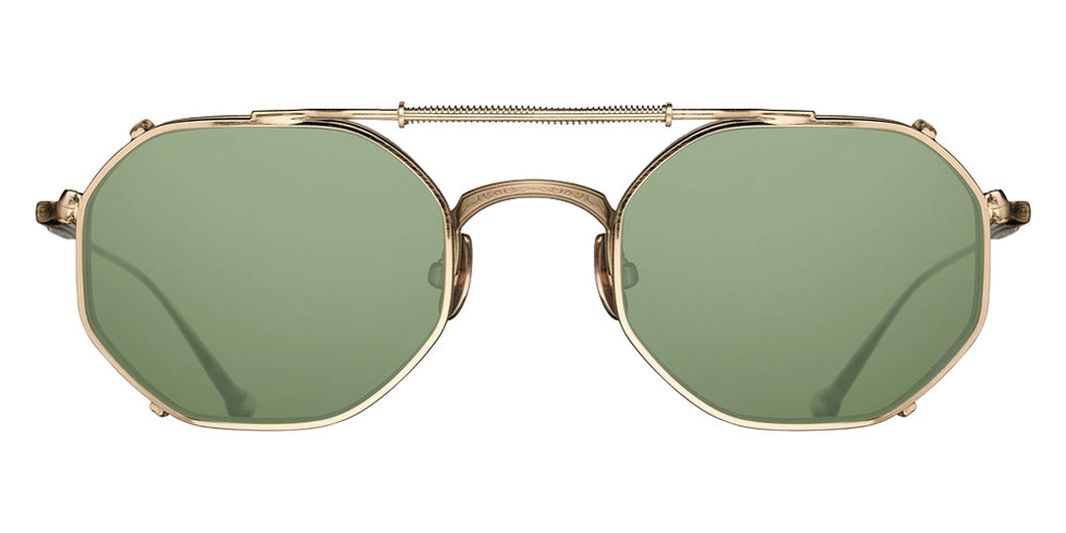 Matsuda® CL3086 CLIP MTD CL3086 Brshd Gld-Sg Grn 46 - Brushed Gold / Sage Green Sunglasses