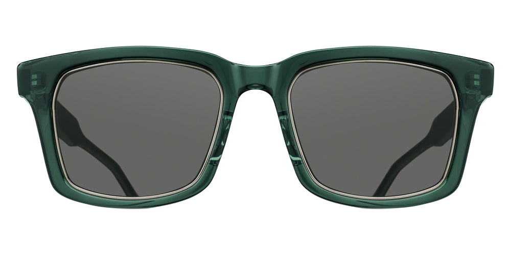 Matsuda® M1040 Sunglasses - Bottle Green/Grey Solid
