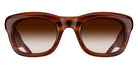 Matsuda® M1042 MTD M1042 Blonde 50 Sunglasses - Blonde/Brown Gradient