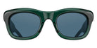 Matsuda® M1042 MTD M1042 Bottle Green 50 Sunglasses - Bottle Green/Blue Grey