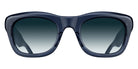 Matsuda® M1042 MTD M1042 Dark Navy Crystal 50 Sunglasses - Dark Navy Crystal/Blue Gradient