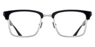 Matsuda® M2063 Eyeglasses - BLACK/BRUSHED SILVER