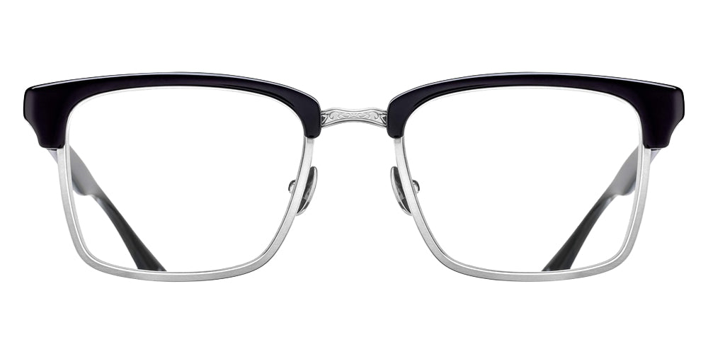Matsuda® M2063 Eyeglasses - Black-Brushed Silver