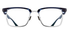 Matsuda® M2063 Eyeglasses - BLUE DEMI/BRUSHED SILVER