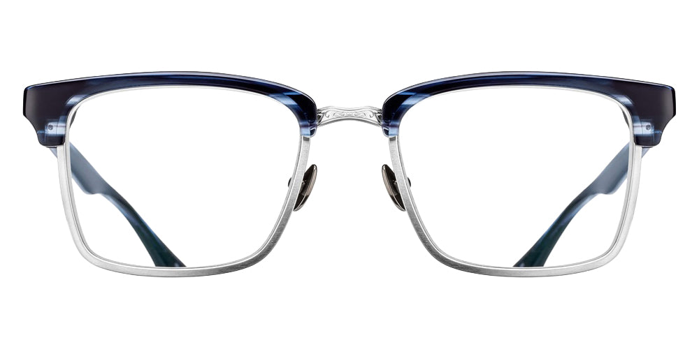 Matsuda® M2063 Eyeglasses - Blue Demi-Brushed Silver