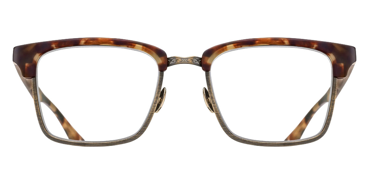 Matsuda® M2063 Eyeglasses - BROWN/ANTIQUE GOLD