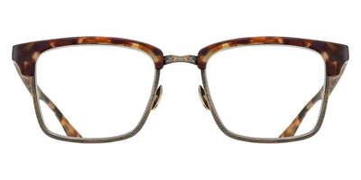 Matsuda® M2063 Eyeglasses - Matte Brown-Antique Gold