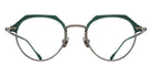 Matsuda® M2064 Eyeglasses - Matte Bottle Green-Antique Silver