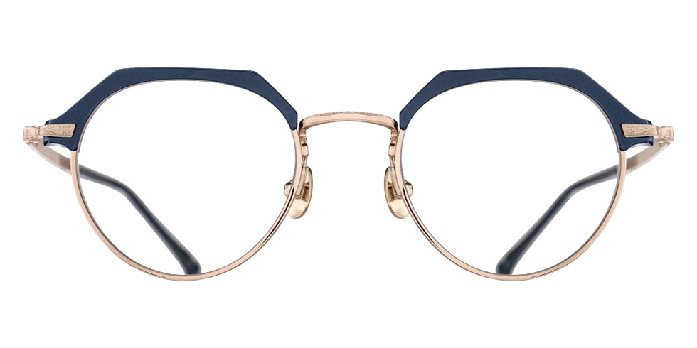 Matsuda® M2064 Eyeglasses - Navy-Rose Gold