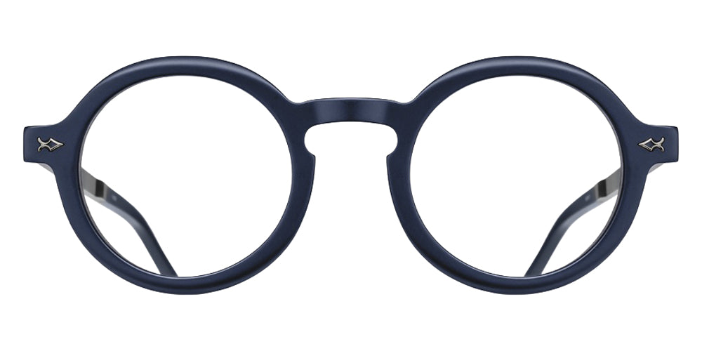 Matsuda® M2067 Eyeglasses - Matte Navy-Antique Silver