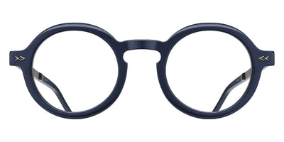 Matsuda® M2067 Eyeglasses - Matte Navy-Antique Silver