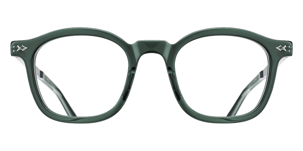 Matsuda® M2068 Eyeglasses - Bottle Green/Brushed Silver
