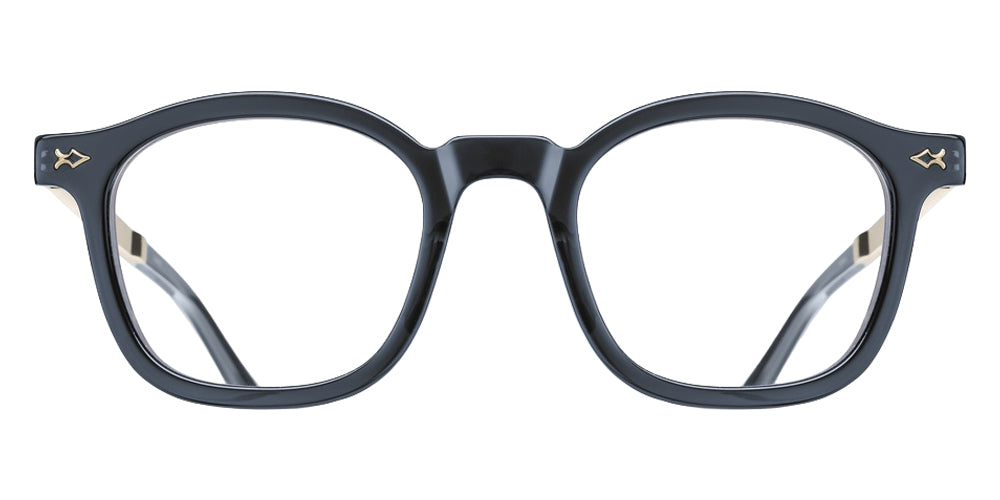 Matsuda® M2068 Eyeglasses - Dark Navy Crystal-Brushed Gold