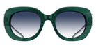 Matsuda® M2069 Sunglasses - Bottle Green/Blue Grey Gradient