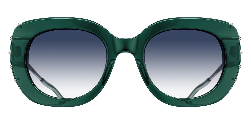 Matsuda® M2069 Sunglasses - Bottle Green/Blue Grey Gradient