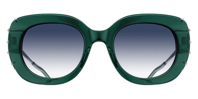 Matsuda® M2069 Sunglasses - Bottle Green/Blue Grey Gradient