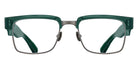 Matsuda® M2071 MTD M2071 Bottle Green/Antique Silver 53 Eyeglasses - Bottle Green/Antique Silver