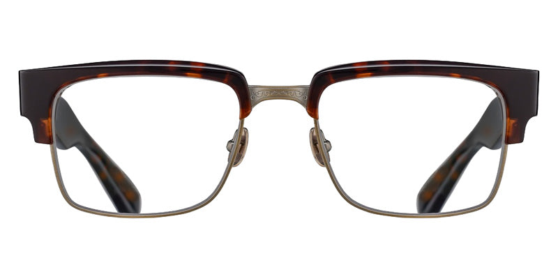 Matsuda® M2071 MTD M2071 Dark Tortoise/Antique Gold 53 Eyeglasses - Dark Tortoise/Antique Gold