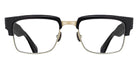 Matsuda® M2071 MTD M2071 Matte Black/Brushed Gold 53 Eyeglasses - Matte Black/Brushed Gold
