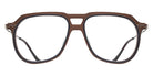 Matsuda® M2073 MTD M2073 Matte Taupe/Antique Gold 54 Eyeglasses - Matte Taupe/Antique Gold