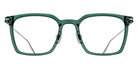 Matsuda® M2074 MTD M2074 Bottle Green/Brushed Silver 49 Eyeglasses - Bottle Green/Brushed Silver
