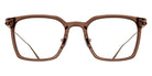 Matsuda® M2074 MTD M2074 Taupe/Antique Gold 49 Eyeglasses - Taupe/Antique Gold