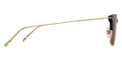 Matsuda® M2075 Sunglasses - Matte Black/Brushed Gold/Brown