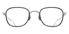 Matsuda® M3090-I MTD M3090-I Brushed Silver/Khaki Tortoise 50 Eyeglasses - Brushed Silver/Khaki Tortoise