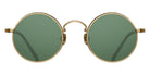 Matsuda® M3100-I MTD M3100-I Antique Gold/Dark Brown 45 Sunglasses - Antique Gold/Dark Brown/G-15