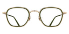 Matsuda® M3101-I MTD M3101-I Brushed Gold/Green 50 Eyeglasses - Brushed Gold/Green